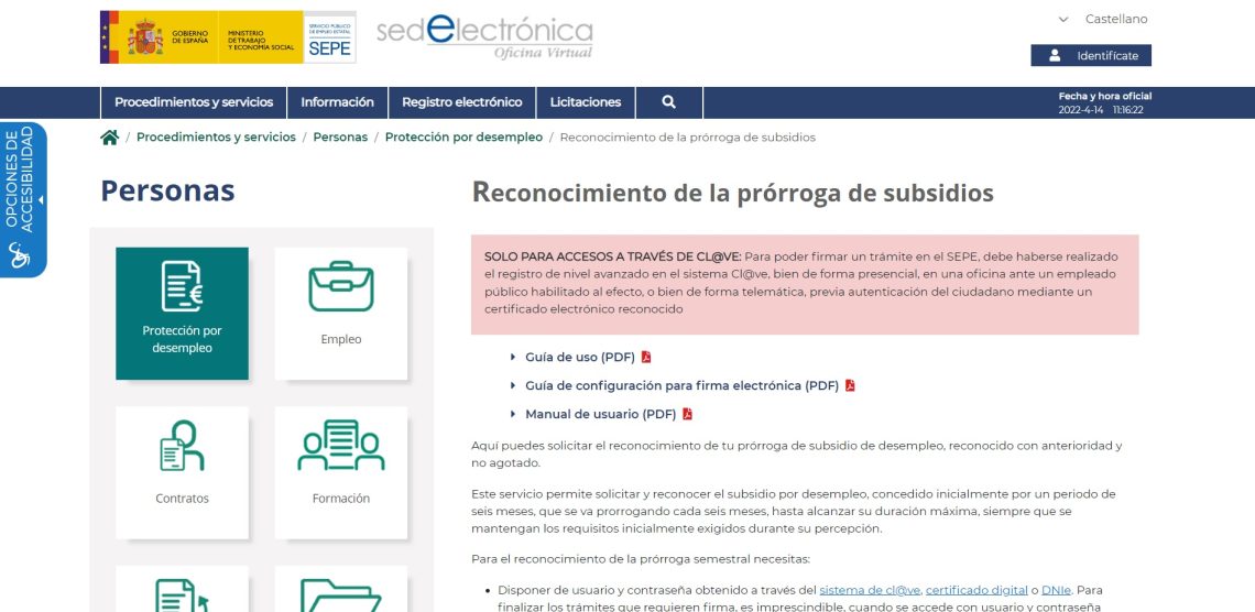 El SEPE informa cuándo hay que renovar el subsidio por desempleo Blog