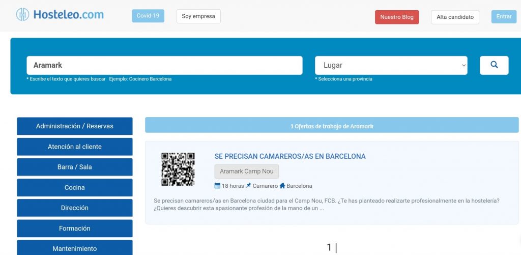 El Camp Nou busca camareros y lanza 200 ofertas de empleo