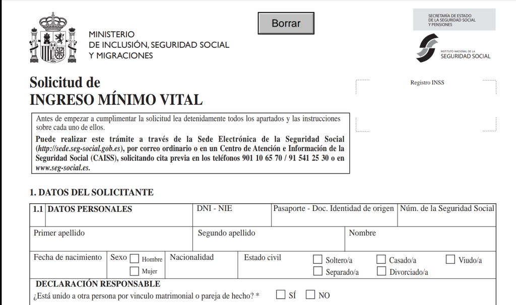 Ingreso Mínimo Vital: subida de un 15% durante 3 meses
